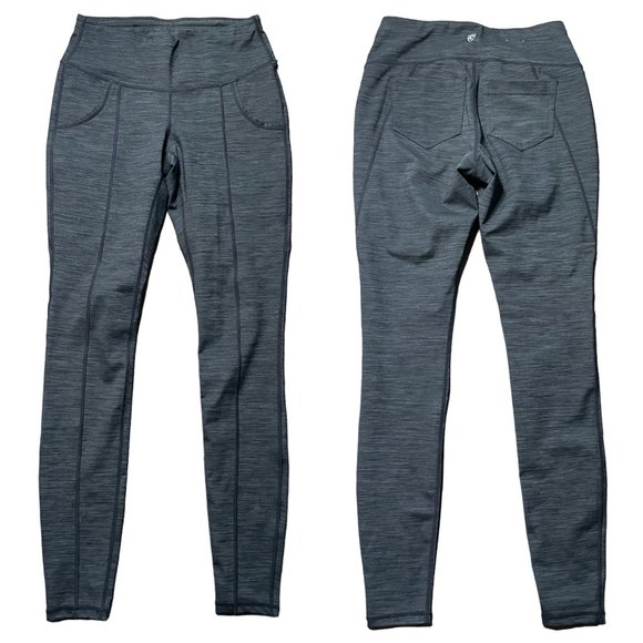 KUHL Skulpt Skinny Pants charcoal gray XS stretch pockets leggings active hiking - Picture 4 of 10